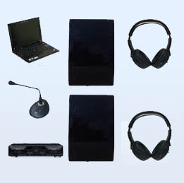 红外发射听音系统